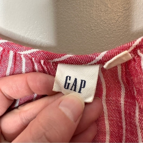 Gap striped lightweight long sleeve blouse - Picture 2 of 6